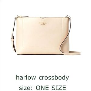 Kate spade Harlow crossbody. Beautiful blush color.